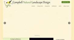 Desktop Screenshot of campbelllandscape.com